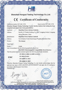 certificato CE-EMC