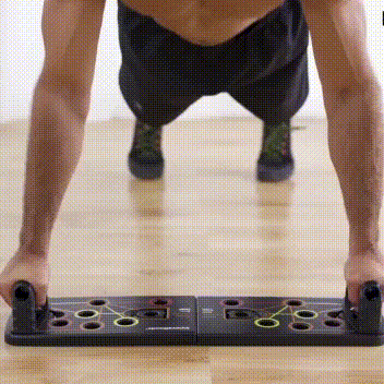 Animazione uomo flessioni